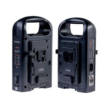 SOONWELL 2-Channel Charger V Lock Power Supply V Mount Li-ion Battery Ch... - $219.99