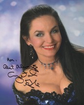 Crystal Gayle Country Music Singer Giant 10x8 Hand Signed Photo - £13.61 GBP
