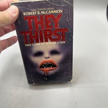 They Thirst Robert R. Mc Cammon 1981 1st Avon Printing - £11.86 GBP