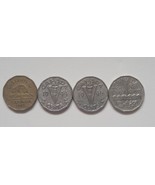 CANADA 5 CENTS 1942 - 1951 LOT OF 4 COINS RARE SET - $37.83 CAD
