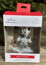 Hallmark Disney 100th Anniversary Mickey Mouse Sparkly Christmas Ornament 2023 - £11.59 GBP