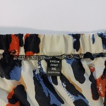 Shein Curve Women's Elastic Waist Drawstring Multicolor Pull-on Skirt Size 3XL image 3