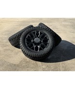 2011-2025 Chevy Silverado 2500 Black 20&quot; 8 Lug 8-180 Wheels 275/65R20 RT... - $41,430.53 MXN