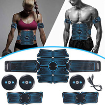 Ems Abdominal Abs Fit Muscle Stimulater Toner Training Gear Fitness Work... - £37.70 GBP