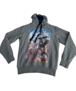 Vtg Disney Hoodie Gray Paris 3D Bon Voyage Mickey Sweatshirt L -See Meas... - $59.99 CAD