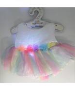 NWT Build A Bear Light-Up Pastel Dress Ballerina, Tutu, Sparkles - $373.09 MXN