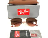 Ray-Ban Sunglasses RB3548-N 9069/A5 Copper Pink Wire Rim Frames Pink Lenses - $108.89