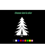 TENT CAMPING HIKER Nature Parks Wildlife Sticker Vinyl Decal CHOOSE SIZE... - €2,85 EUR+