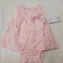 Just One You by Carter&#39;s Pink Bunny Romper Newborn New with Tags - £6.57 GBP