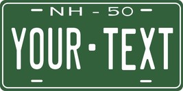 New Hampshire 1950 License Plate Personalized Custom Auto Bike Motorcycle Moped  - £8.64 GBP+