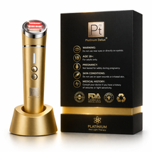 Platinum Gold Red Light Therapy Device – Anti-Aging LED Skin Rejuvenation  - $1,499.00