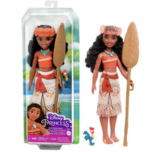 Disney Princess Moana Fashion Doll, Character Friend and 3 Accessories - £23.54 GBP