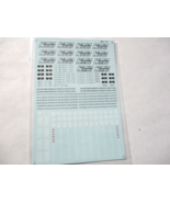 Trainworx #60-199 Decals for Orange DRGW Caboose N-Scale - $6.31 CAD