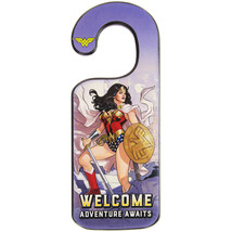 Wonder Woman Wood Door Hanger Wall Decoration Kids Room Decor - £12.73 GBP