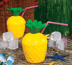 12 pc - Pineapple Cups - #WS26/483 - $23.99