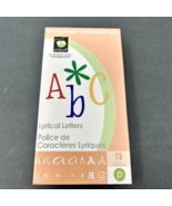 Cricut Lyrical Letters Font Cartridge Complete 290708 FAST SHIP 8 - $249.46 MXN