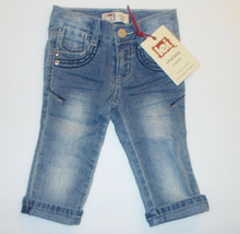 l.e.i. Girls Cropped Jeans Decorative Back Pockets Size 4 NWT - $11.99