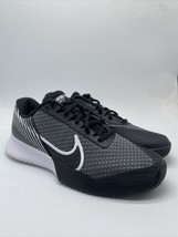 Nike Court Air Zoom Vapor Pro 2 Low Black and White DR6192-001 Women’s Size 10 - £77.12 GBP