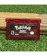 Gameboy Advance Pokémon Ruby Version Authentic Gameboy Battery Dry SAVES... - $95.54
