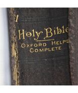 S S Teacher&#39;s Holy Bible Oxford Helps Complete New Old Testaments 1900s ... - $287.51 CAD