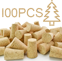 100Pcs #9 Tapered Cork Natural Soft Wine Corks, Wine Making Crafts Wood - $62.18 CAD