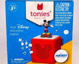 Tonies Disneys Mickey Mouse Tonie Box Audio Player Starter Set Red - £100.48 GBP