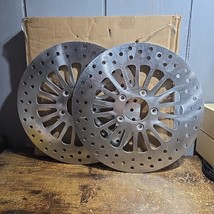 2PCS 11.8&quot; Front Brake Rotors For Harley Touring Electra Glide Road King... - $59.40