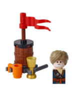 Medieval Military Castle Series Apple Juice Drum Building Blocks Figures... - $10.99
