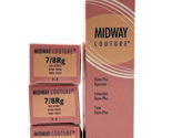 Wella Midway Couture Demi-Plus Haircolor 7/8Rg Red Blonde 2 oz-3 Pack - £21.79 GBP