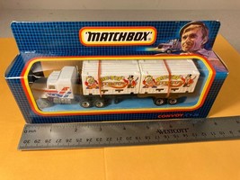 NOS 1990 Matchbox Big Top Circus Semi Trailer Diecast Convoy/CY-28 - $17.99