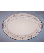Harmony House Platinum Garland Fine China-Japan-16-inch Oval Serving Pla... - £38.34 GBP