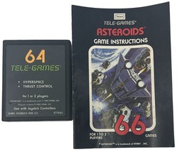 Asteroids Sears Tele Games  Atari 2600 - £10.91 GBP