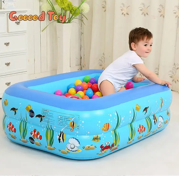 1M Swimming Pool Inflatable Toys Children&#39;s Framed Pools Garden Kids Baby Bath - £40.88 GBP