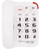 Big Button Phone For Seniors - Extra Large Home Landline Phones For Elde... - $40.97