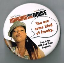 Bringing Down The House Movie 3" Pin Back Button Pinback Promo Queen Lat... - $8.88