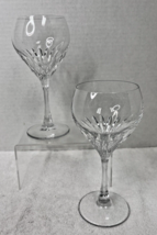 Toselli by MIKASA 2 Wine Glasses 7 3/4 In Excellent Shape Sparkles - $24.26