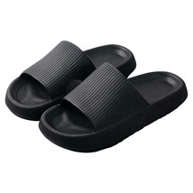 Women Anti-slip Shoes Summer Beach Eva Soft Sole Slide Sandals Leisure Men Ladie - £18.23 GBP