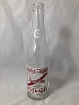 VTG Desnoes &amp; Geddes Beverages ACL Bottle JAMAICA Soda Red Stripe Glass 12 oz - £23.58 GBP