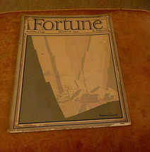 Fortune Magazin March 1931 Oil; Jade; Trucks; Autogiro; Cosmopolitan; Ch Sheeler - £44.10 GBP