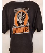 THE DWARVES METAL BAND - ORIGINAL VINTAGE WELL WORN CONCERT TOUR 2XLARGE... - $56.00
