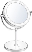 Kdkd Lighted Makeup Mirror, Cordless And Rechargeable, Double, 7X Magnification. - £40.71 GBP