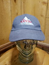  COORS LIGHT Beer Embroidered Gray 6-Panel Baseball Cap Hat One Size Sna... - €10,38 EUR