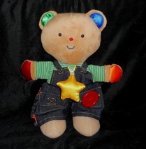 13" Melissa & Doug K's Kids Teddy Wear Bear Educational Stuffed Animal Plush Toy - £18.67 GBP