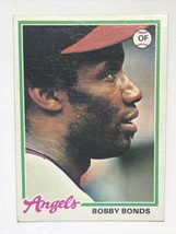 Bobby Bonds 1978 Topps #150 California Angels MLB Baseball Card - £0.95 GBP