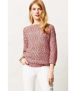NWT ANTHROPOLOGIE ALIZARIN MARLED PULLOVER by KAIN LABEL S - $1,363.57 MXN