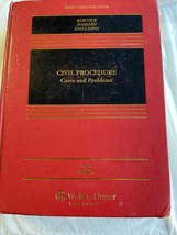 Aspen Casebook Ser.: Civil Procedure : Cases and Problems by Toni M. Massaro,... - £7.56 GBP