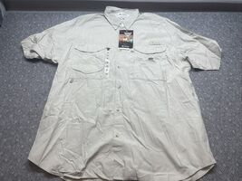 NWT Columbia Sportsman Short Sleeve Button Down PFG Shirt Men's Size XXL... - $29.69