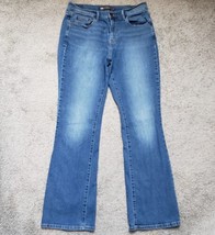 Levi&#39;s 515 Bootcut Women&#39;s Size 10 Mid Rise 5-Pocket Blue Denim Jeans - £14.17 GBP