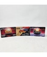 TDK 8mm Video Cassette Lot of 3 HS120 High Standard 120 Minute Blank Tap... - £21.49 GBP