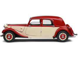 1937 Citroen Traction 7 Red Beige 1/18 Diecast Car Solido - £59.75 GBP